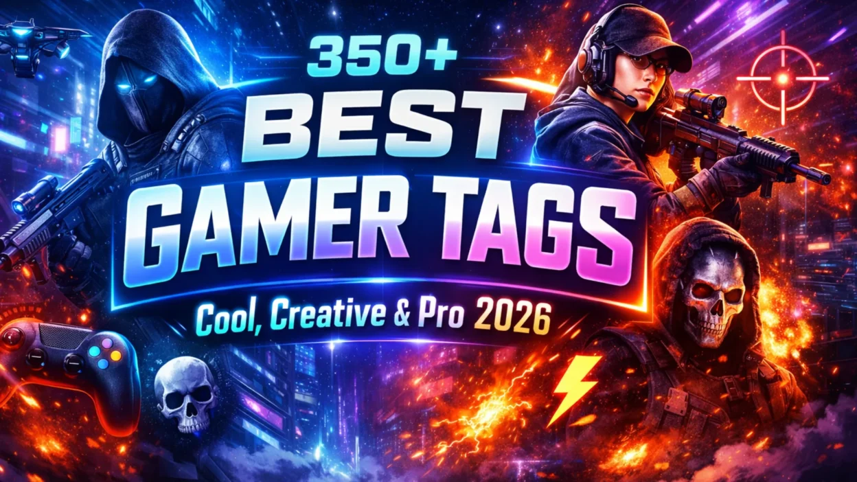 350+ Best Gamer Tags