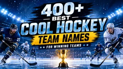 400+Best Cool Hockey Team Names