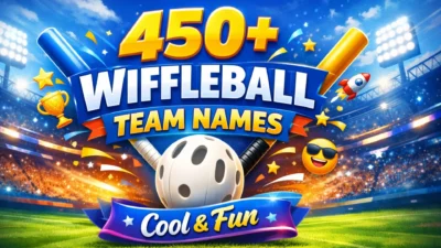 450+ Wiffleball Team Names