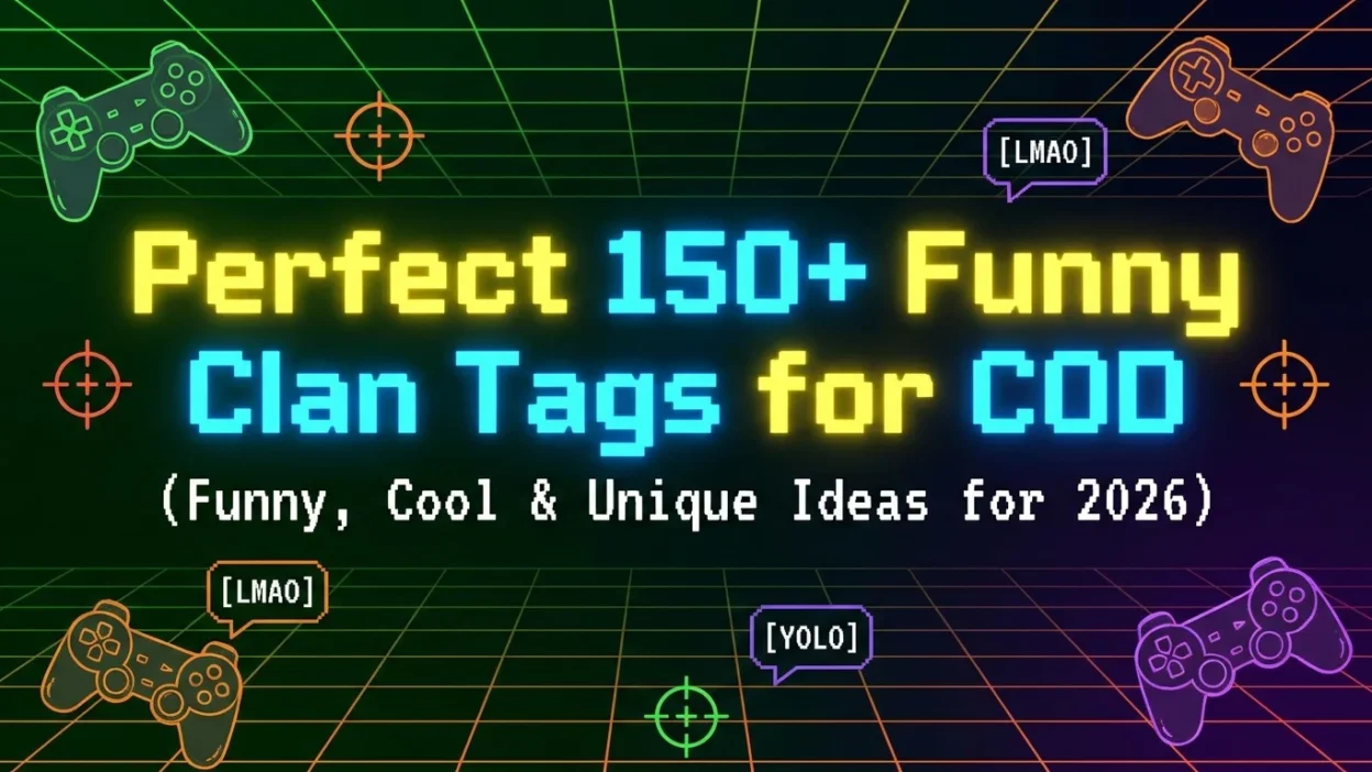 150+ funny clan tags for COD with cool and unique Call of Duty clan ideas for 2026