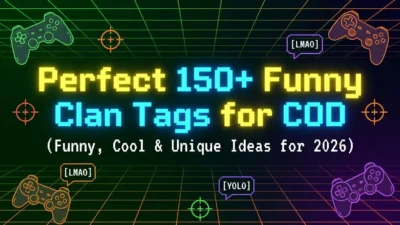 150+ funny clan tags for COD with cool and unique Call of Duty clan ideas for 2026