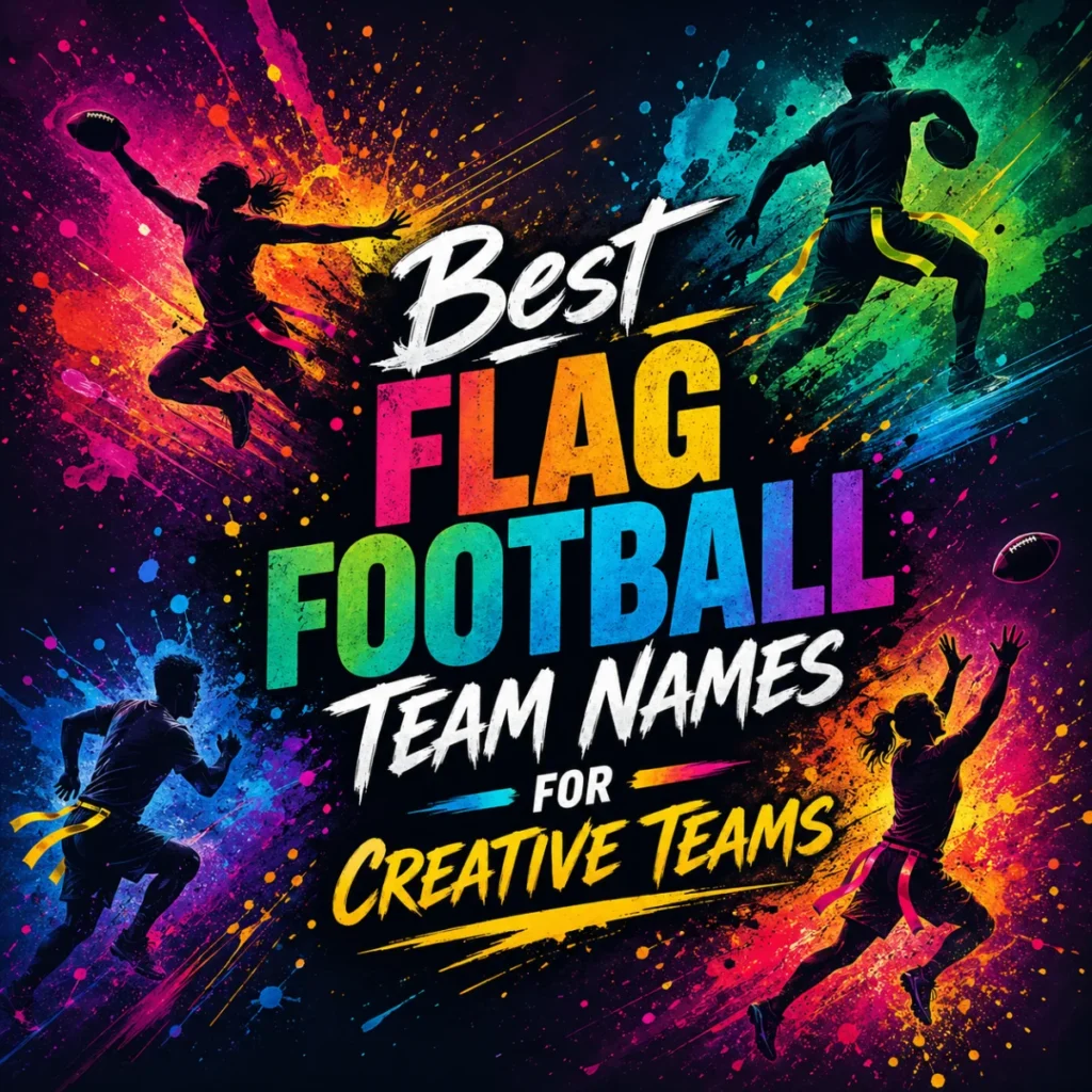 🌈 Best Flag Football Team Names for Creative Teams