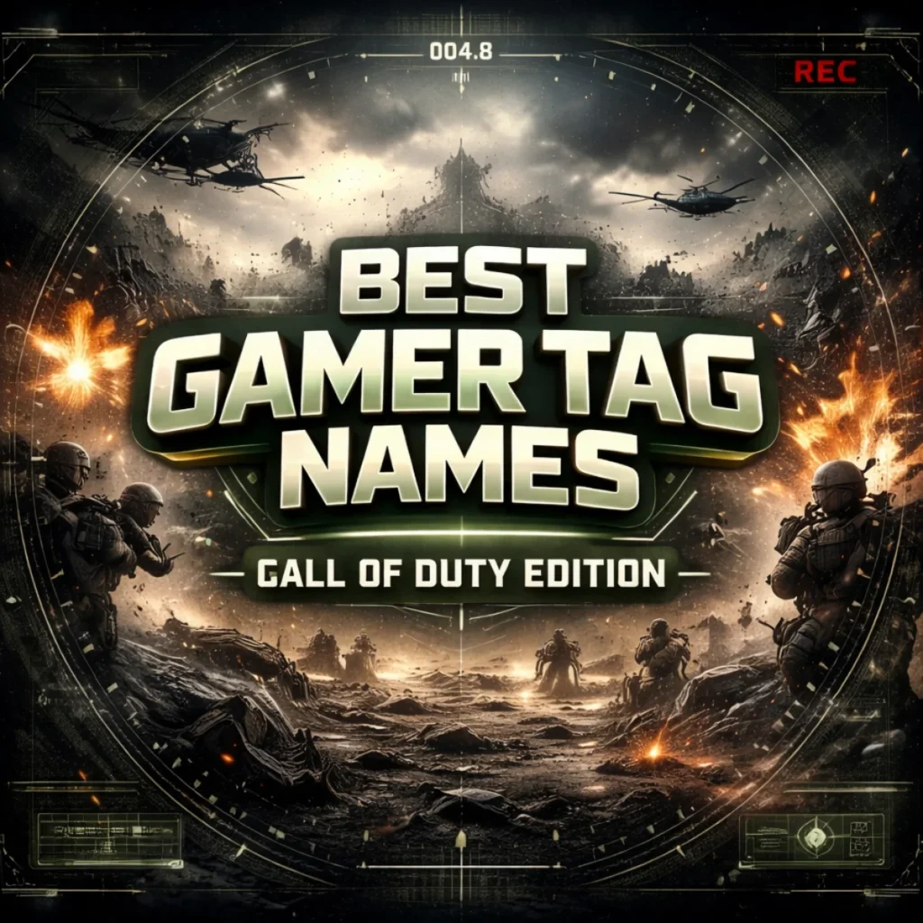 Best Gamer Tag Names for COD (Call of Duty) Players