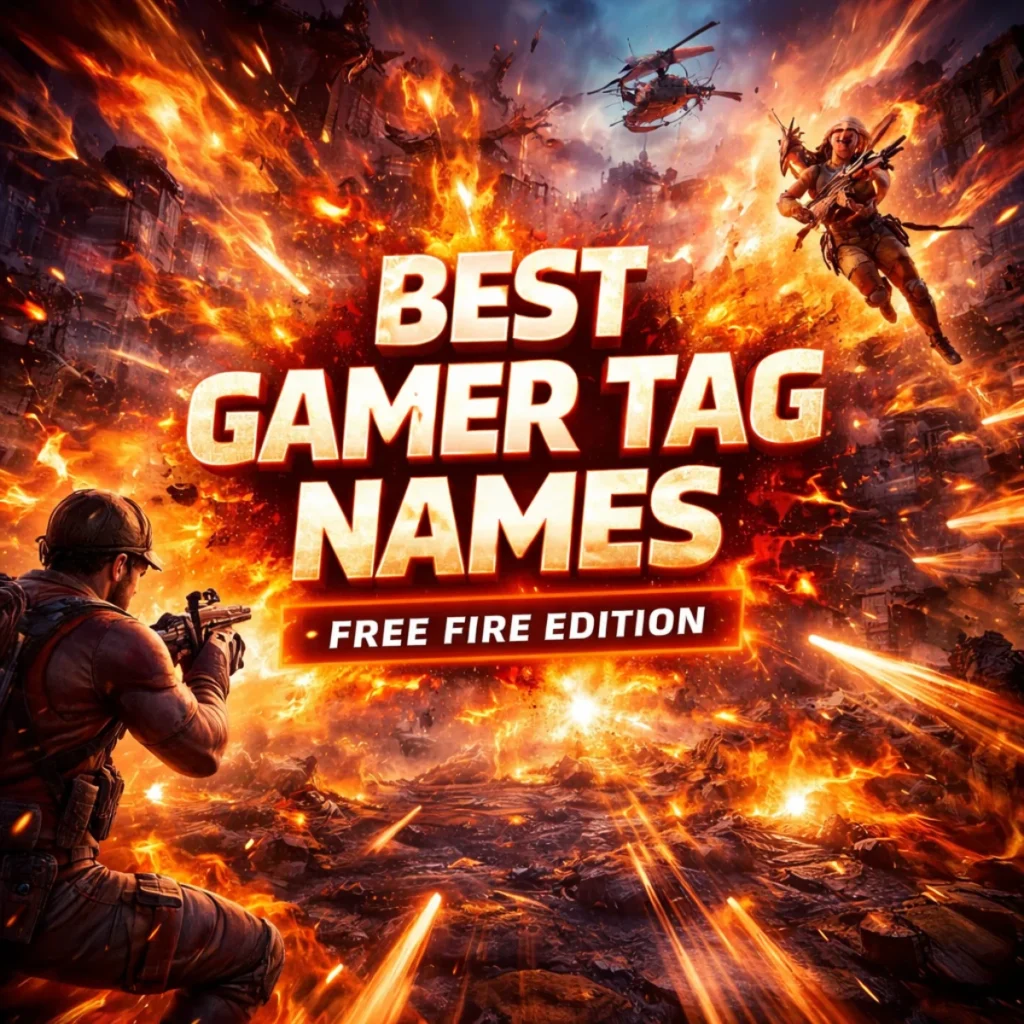 Best Gamer Tag Names for Free Fire Players