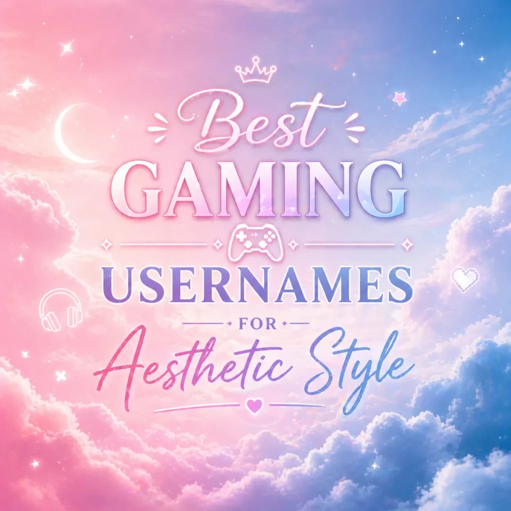 Best Gaming Usernames for Aesthetic Style