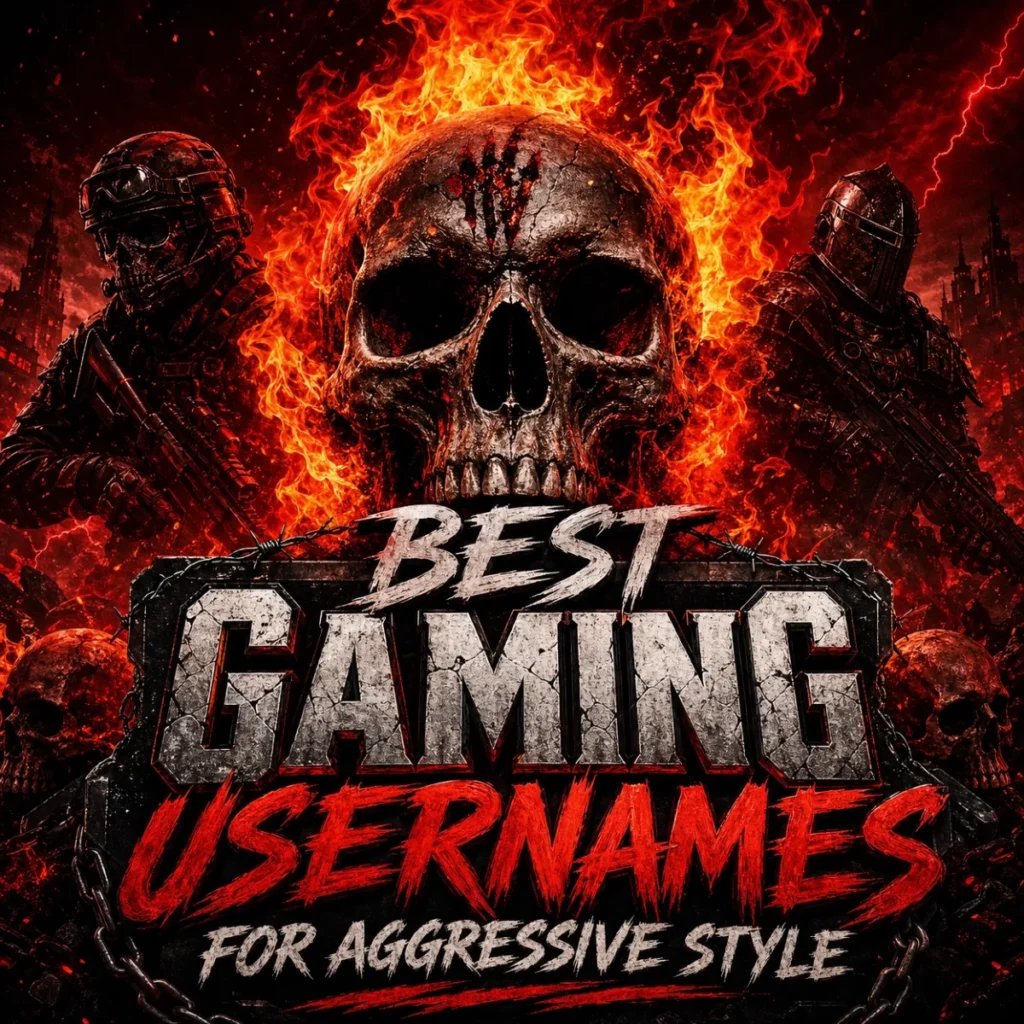 Best Gaming Usernames for Aggressive Style