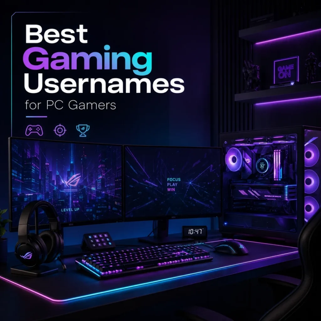 Best Gaming Usernames for PC Gamers