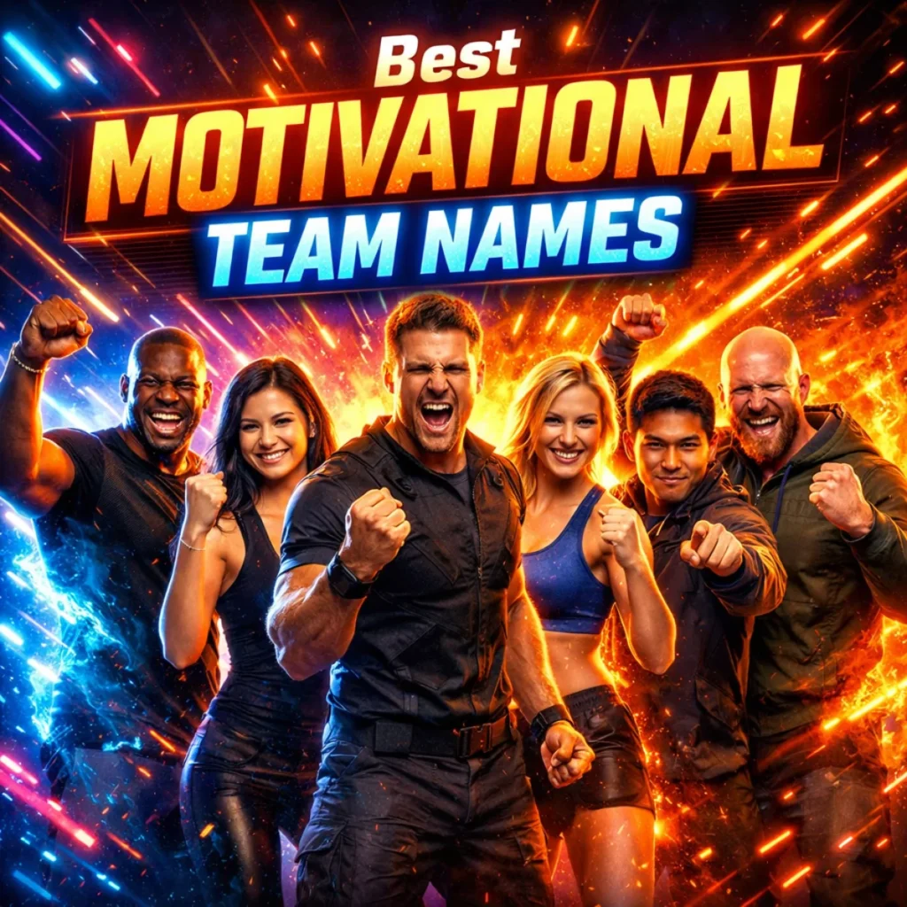 Best Motivational Team Names 