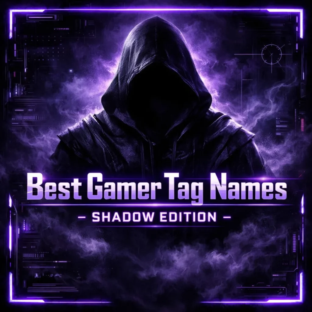 Best Gamer Tag Names (Shadow Edition)