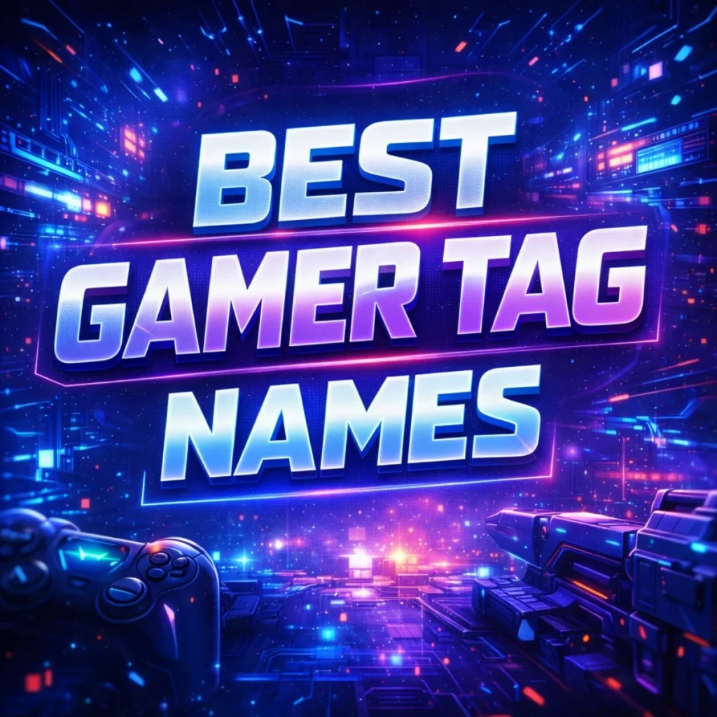 Best Gamer Tag Names (Cool & Stylish Picks)