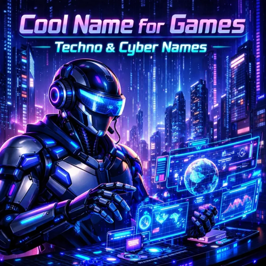 Cool Name for Games – Techno & Cyber Names 