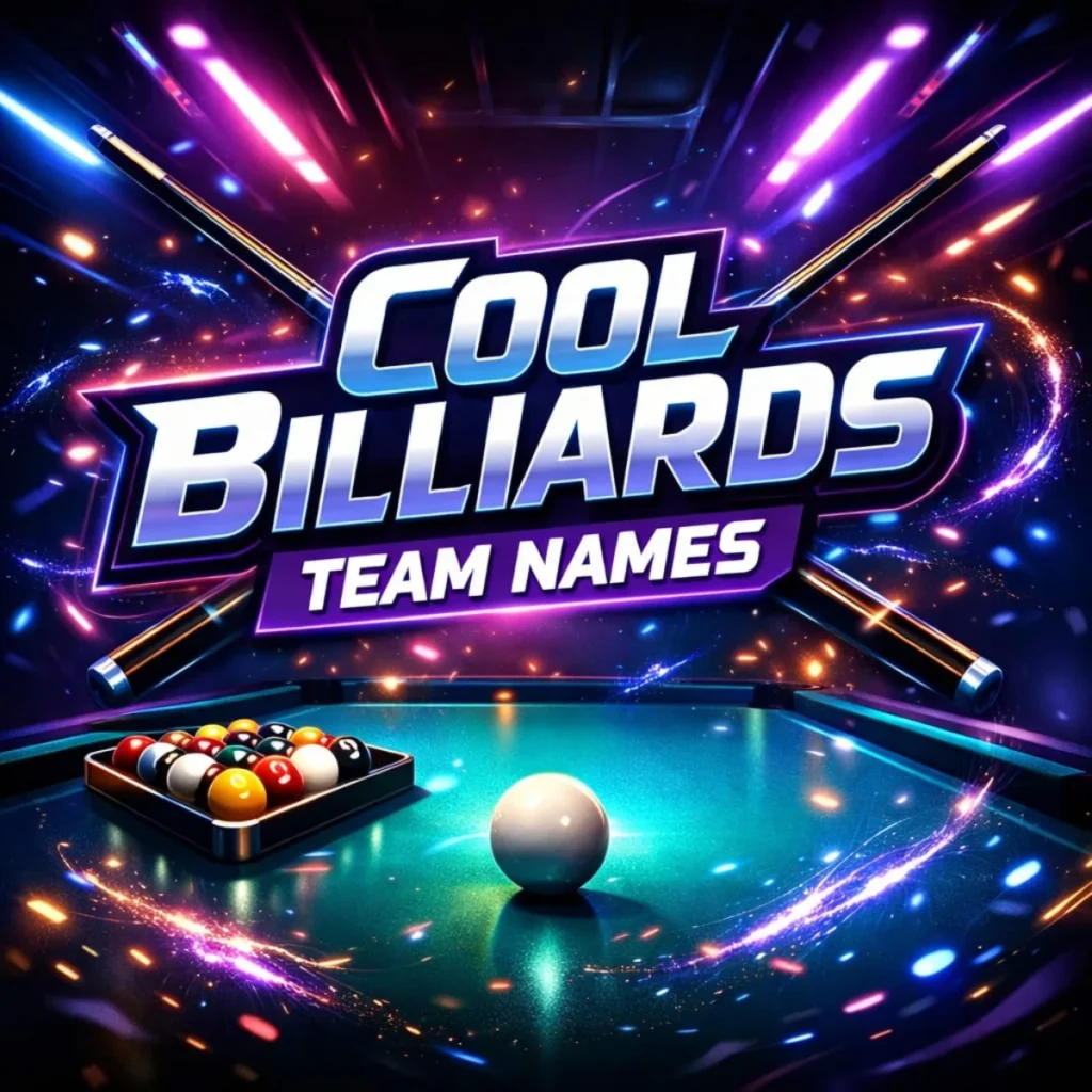 Cool Billiards Team Names