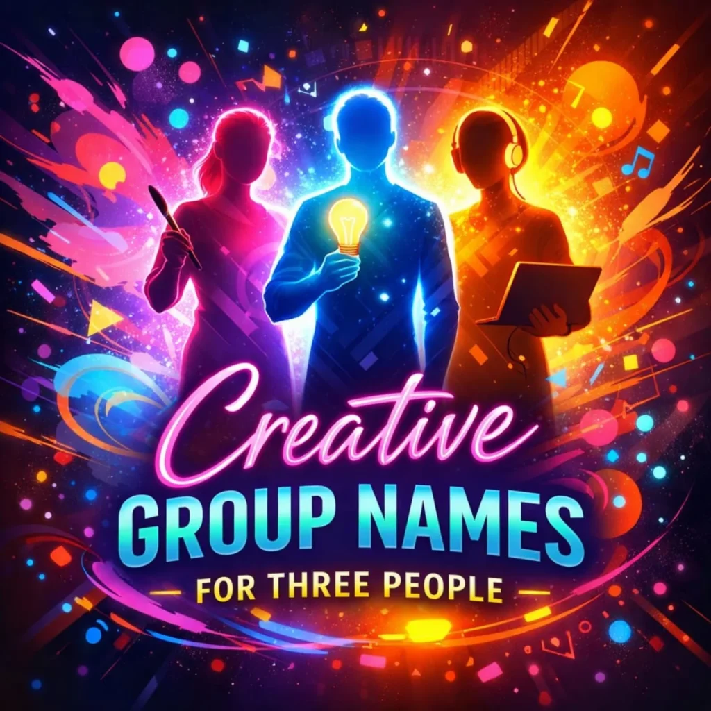 Creative Group Names for Three People