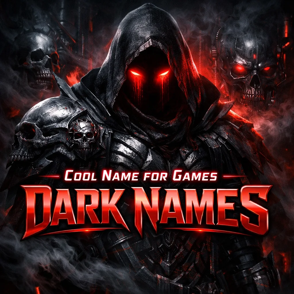 Cool Name for Games – Cool Dark Names 