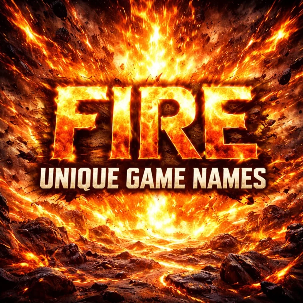 Fire Unique Game Names