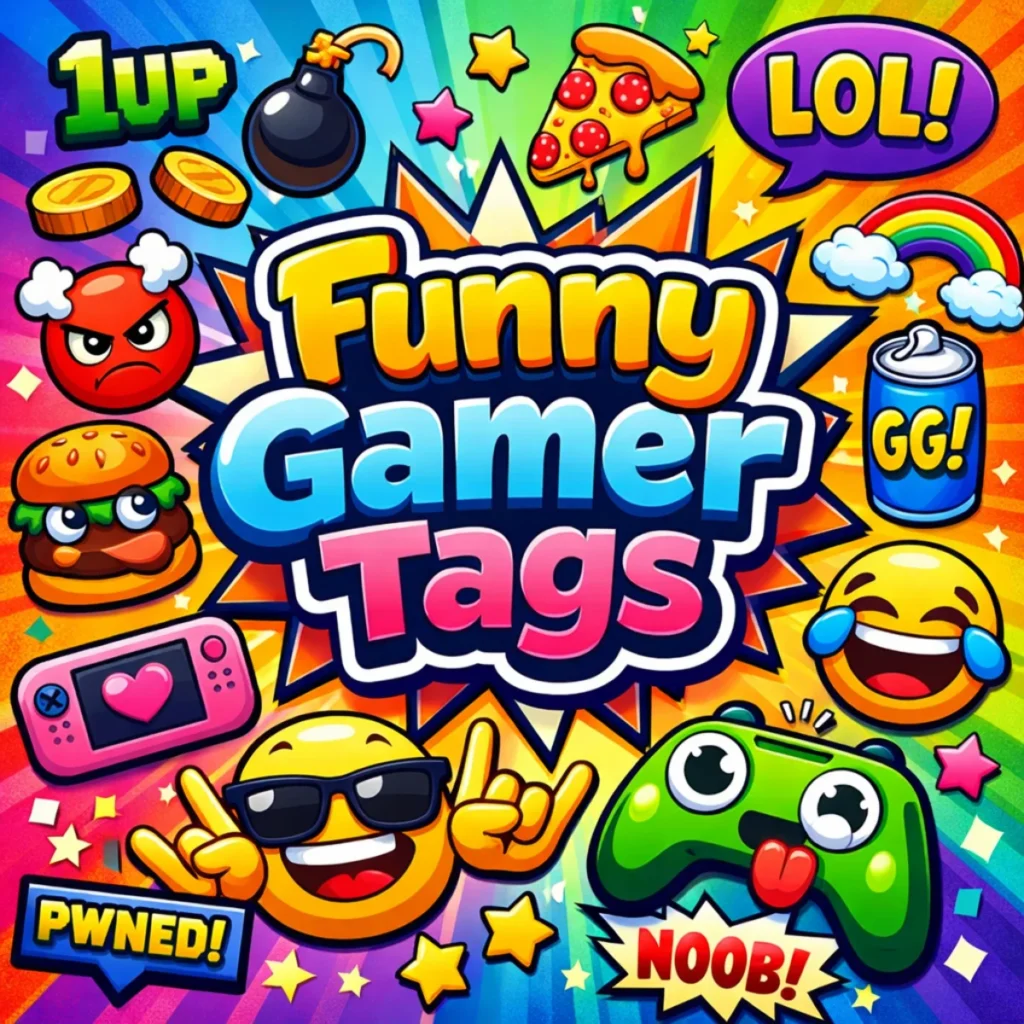 Best Gamer Tag Names (Funny Style)