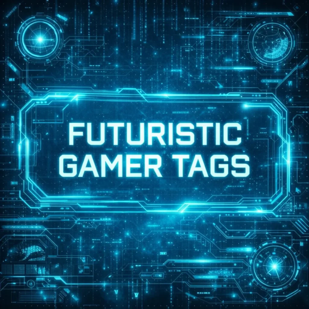 Best Gamer Tag Names (Futuristic Tech Style)
