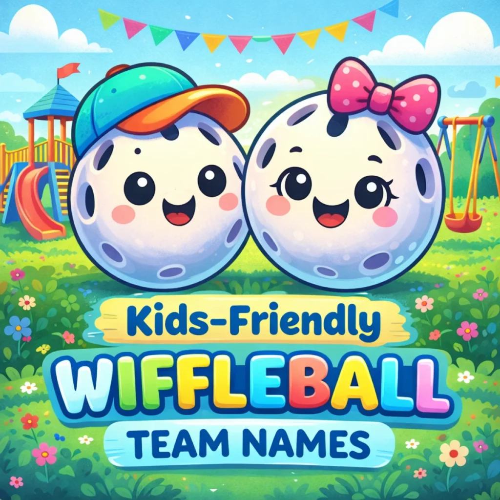 Kids-Friendly Wiffleball Team Names 
