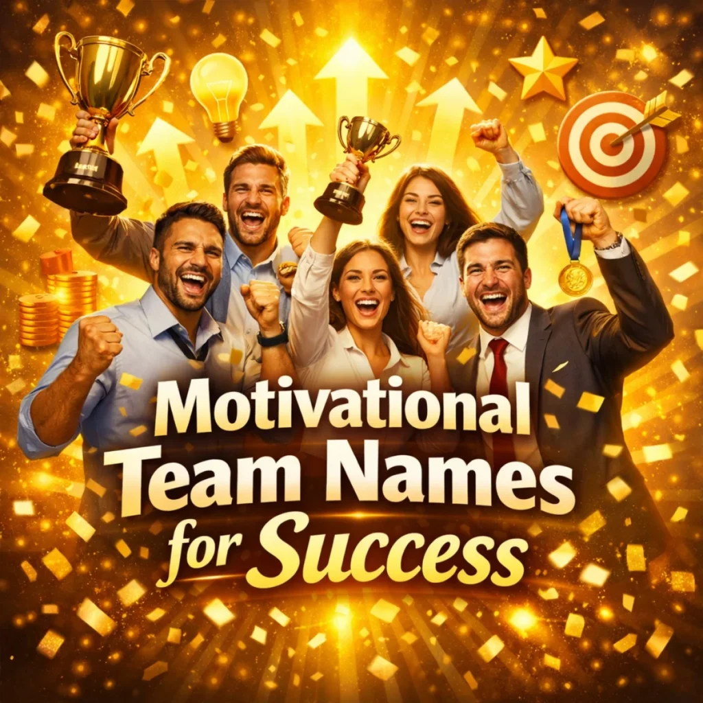  Motivational Team Names for Success 