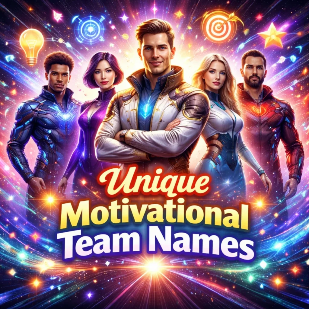 Unique Motivational Team Names