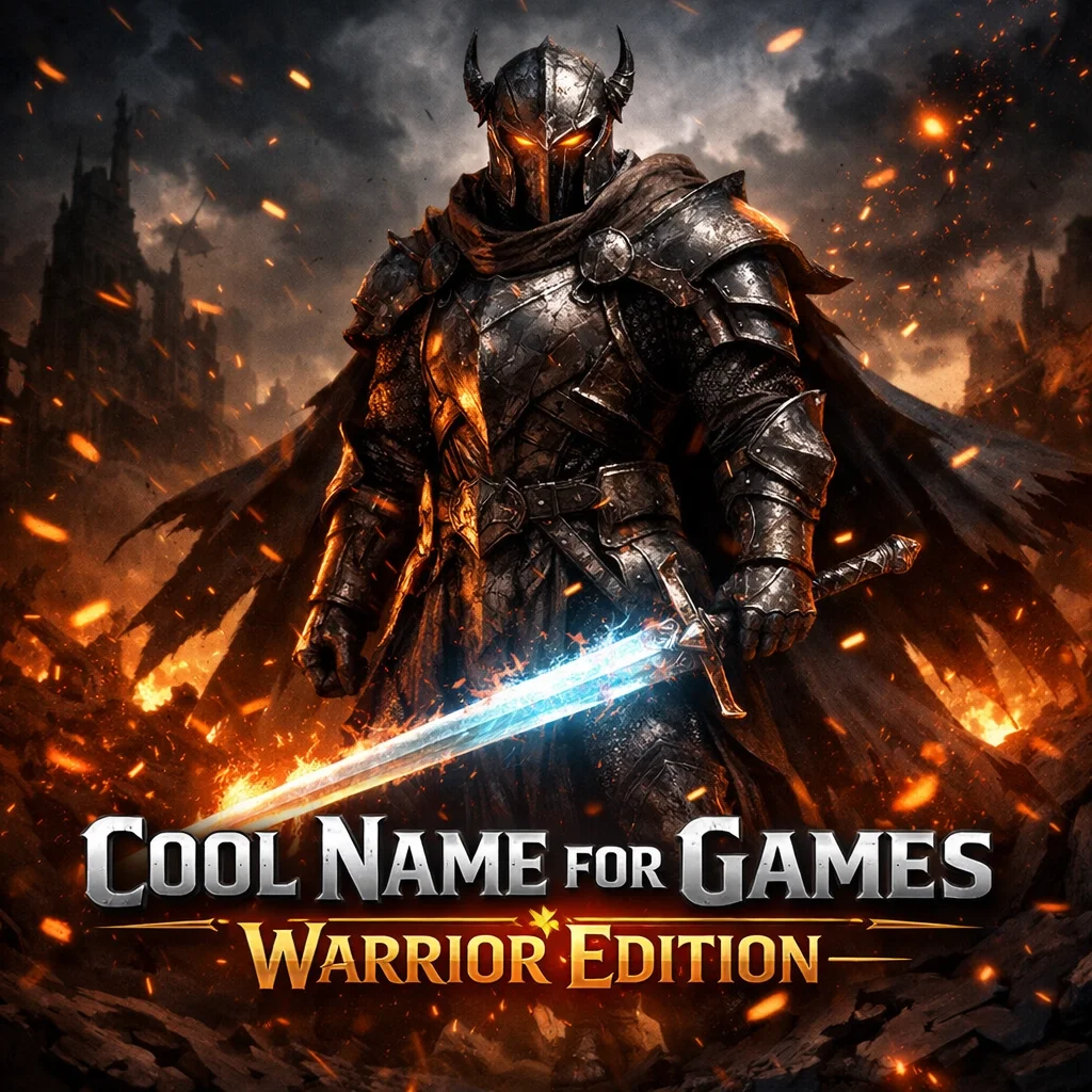 Cool Name for Games – Warrior Edition 