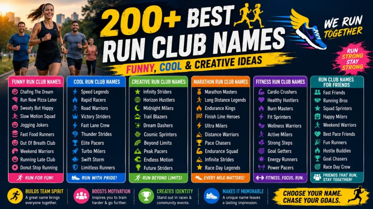 Run Club Names