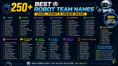 Robot Team Names