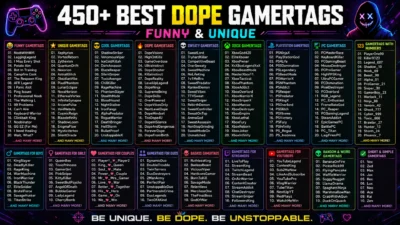 Dope Gamertags
