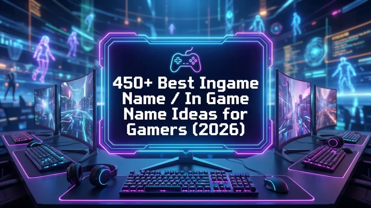 450+ best ingame name and in game name ideas for gamers in 2026