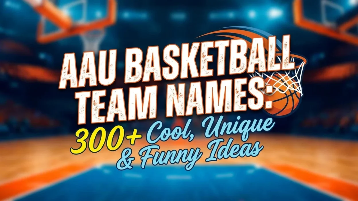 AAU basketball team names with cool, unique, funny, and competitive ideas for youth teams