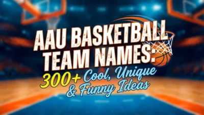 AAU basketball team names with cool, unique, funny, and competitive ideas for youth teams