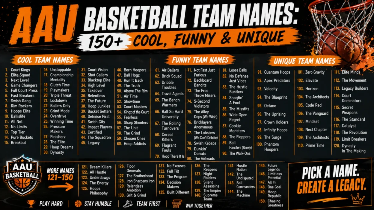 aau basketball team names