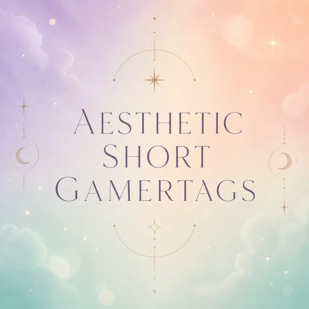 Aesthetic Short Gamertags