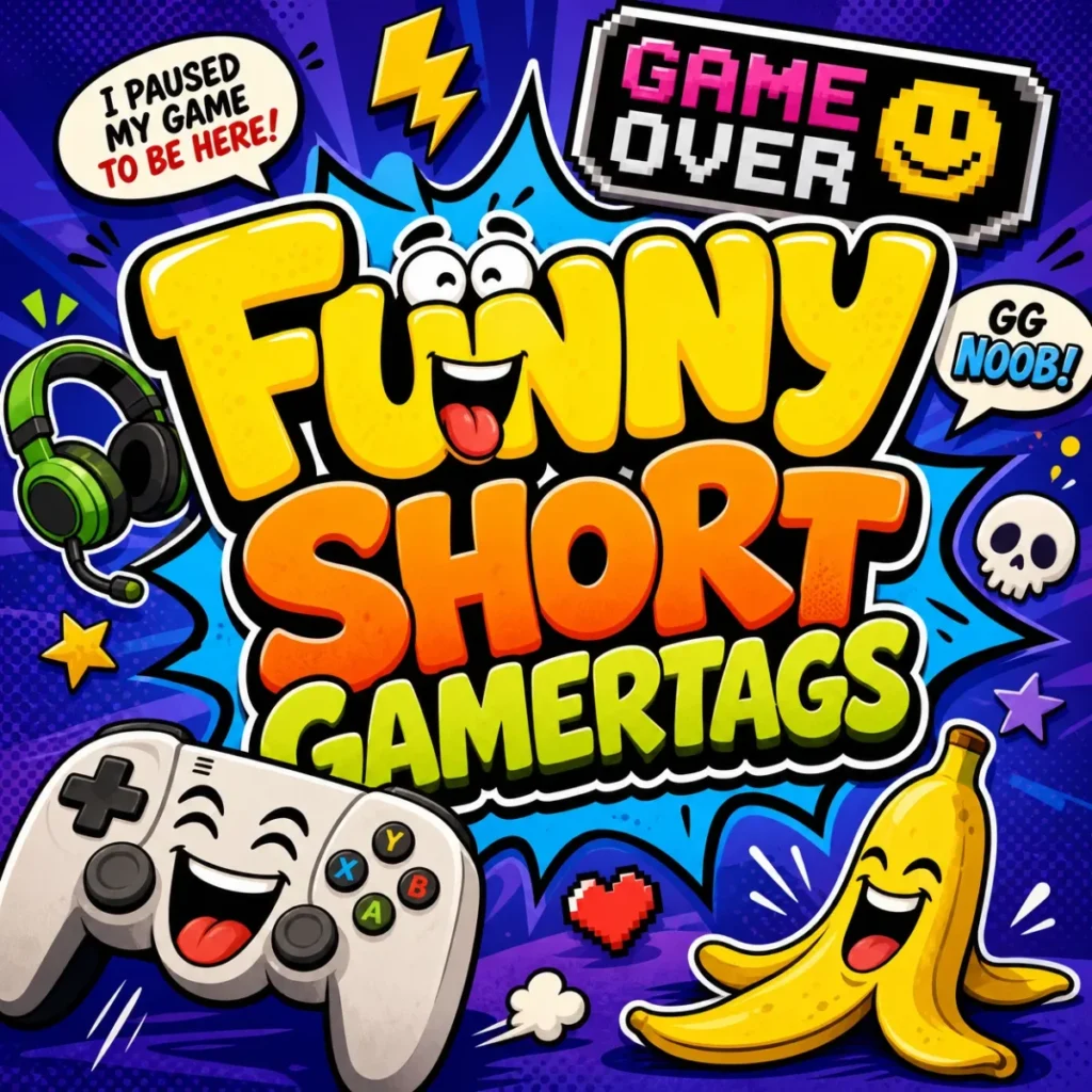 Funny Short Gamertags