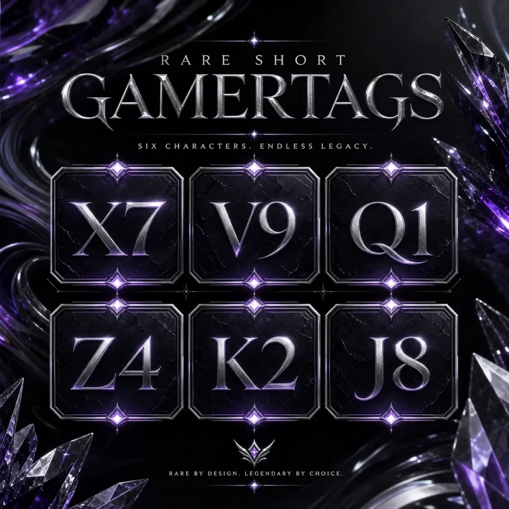 Rare Short Gamertags