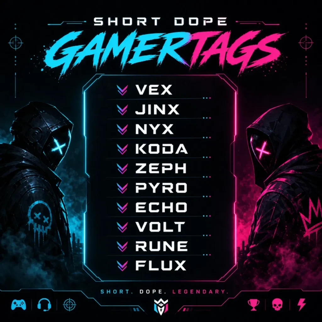 Short Dope Gamertags