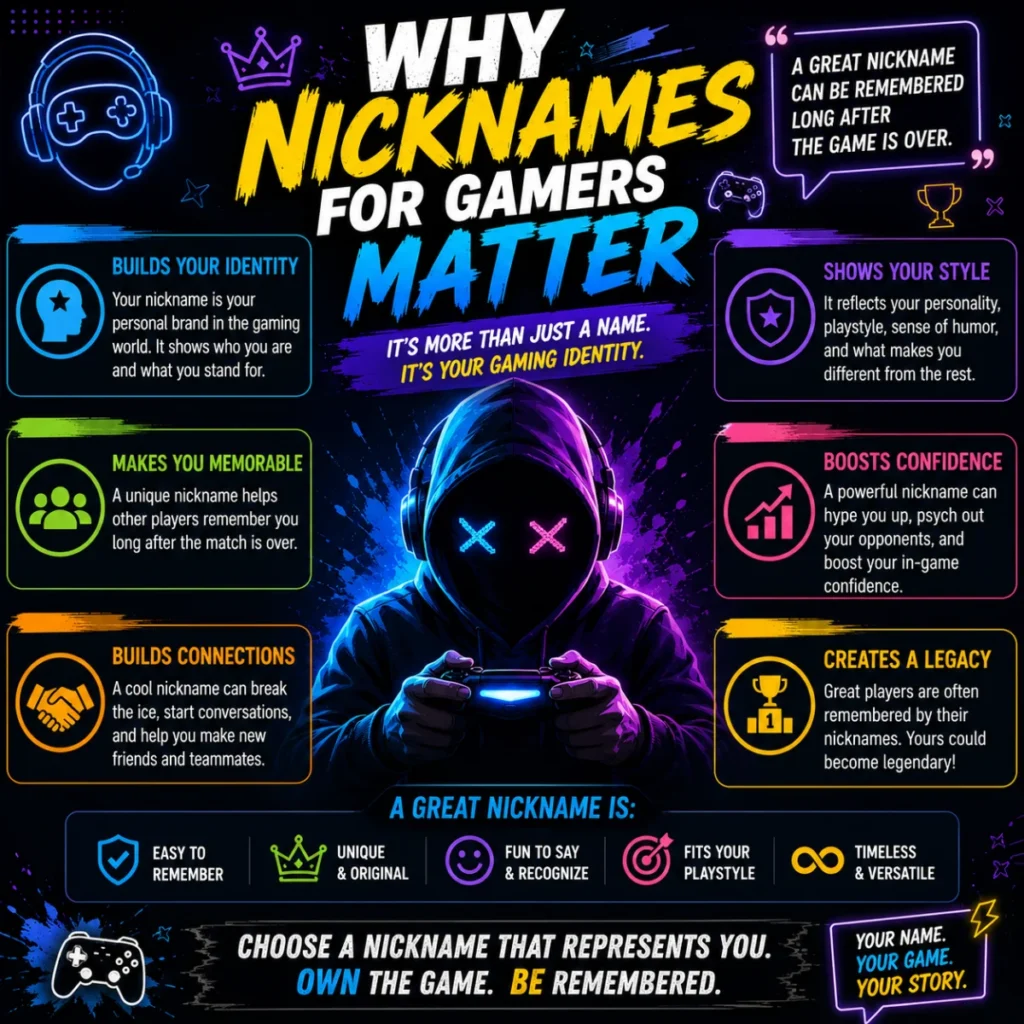 Why Nicknames for Gamers Matter 🎮