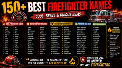 Firefighter Names