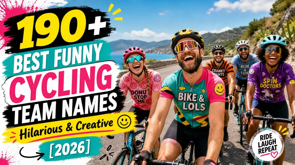 Funny Cycling Team Names