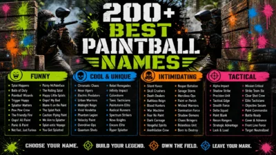Paintball Names