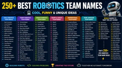 Robotics Team Names