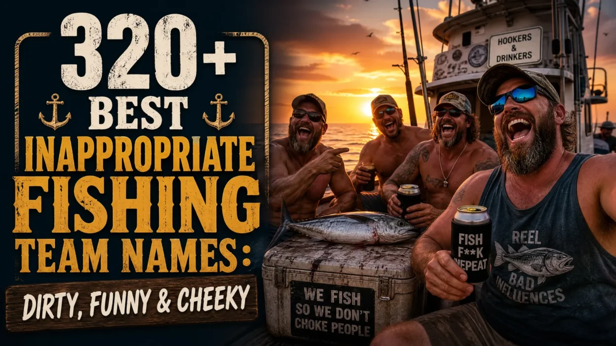Inappropriate Fishing Team Names