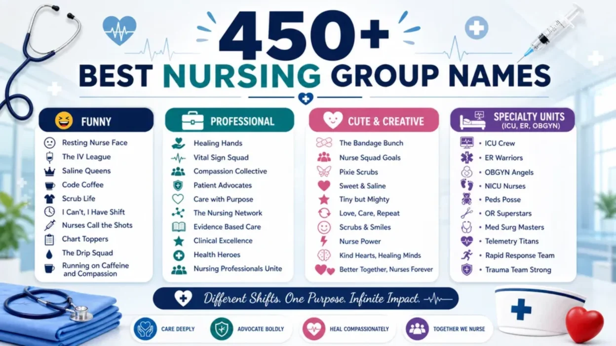 Nursing Group Names