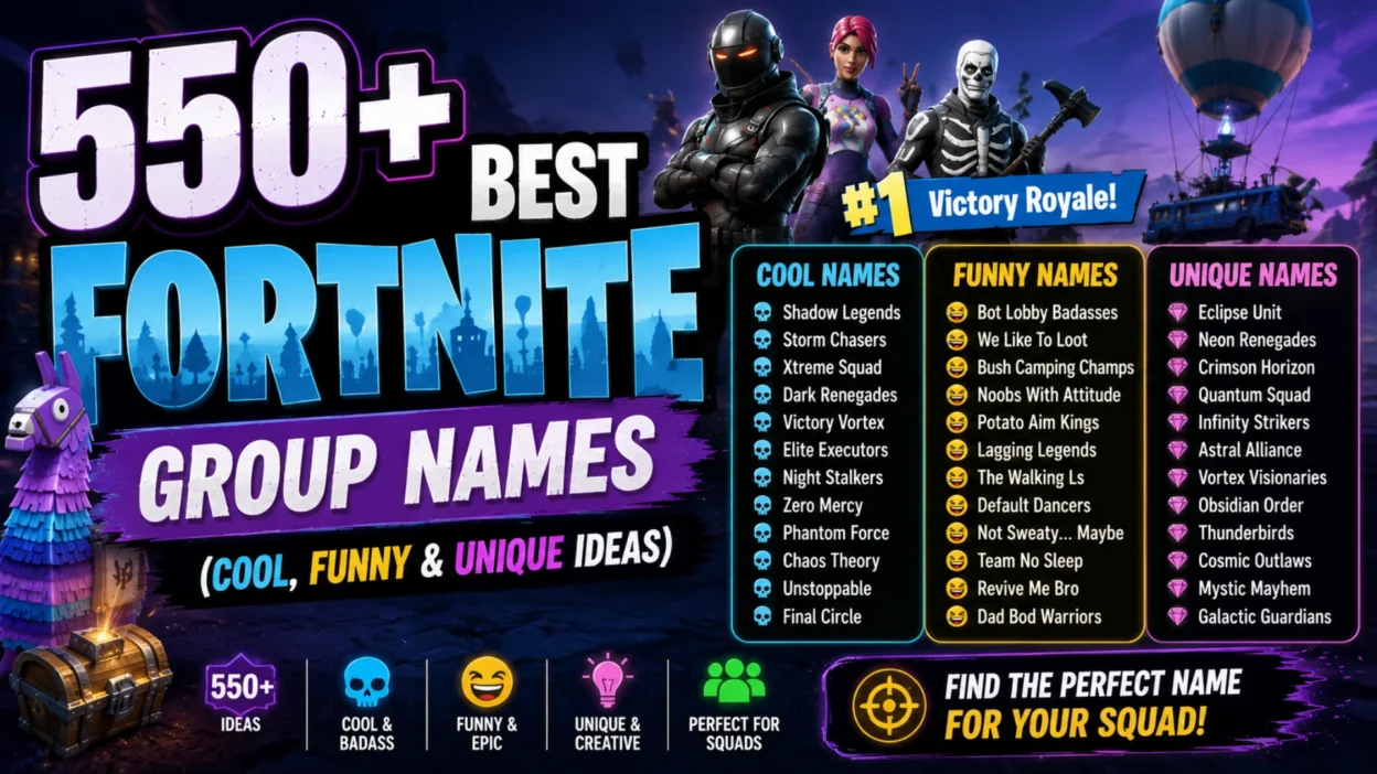 Fortnite Group Names