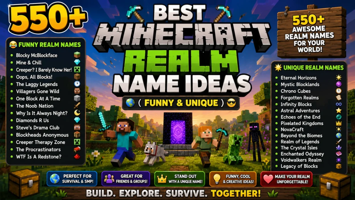 Minecraft Realm Name