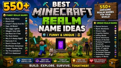 Minecraft Realm Name