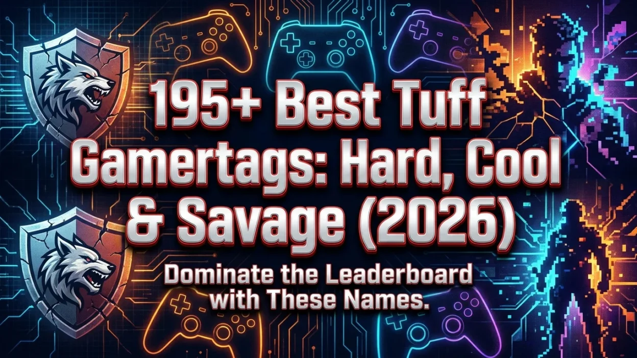 195+ best tuff gamertags with hard, cool, and savage gaming name ideas for 2026