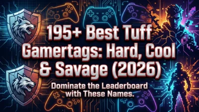195+ best tuff gamertags with hard, cool, and savage gaming name ideas for 2026