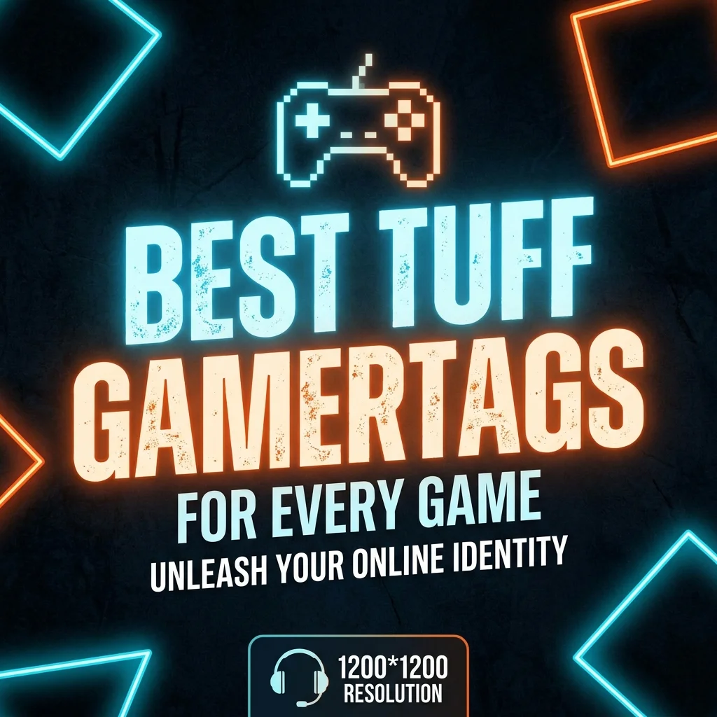 Best tuff gamertags for every game with cool, savage, and unique gaming name ideas