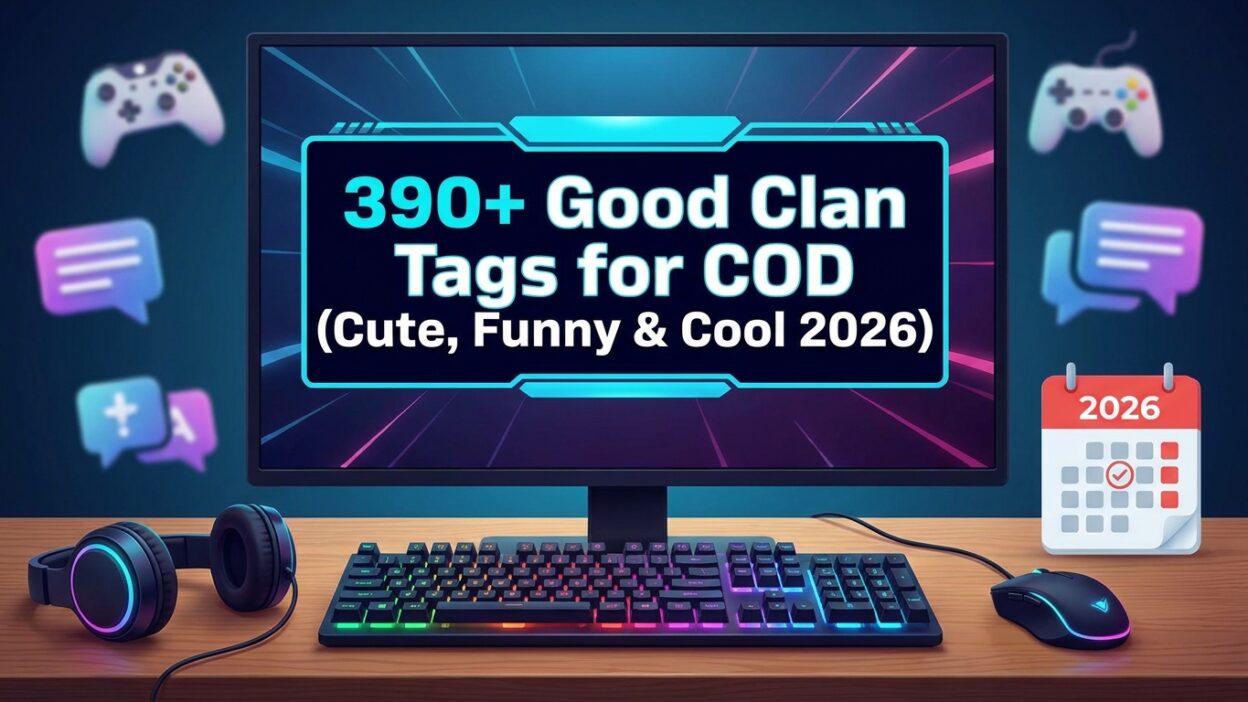 390+ Good Clan Tags for COD with cute, funny, and cool Call of Duty tag ideas for 2026